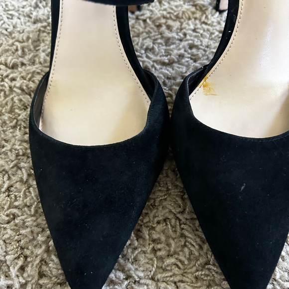 Vince Camuto Carlotte Suede Pointed Toe Strap Stiletto Heel Pump Size 9 1/2 - Picture 3 of 6